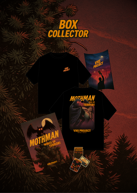 Box T-shirt MothMan Wings Of Terror